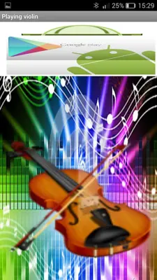 Playing violin android App screenshot 3